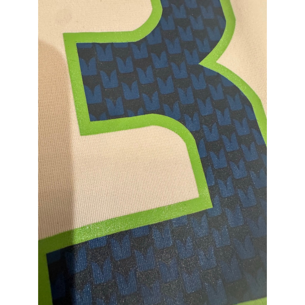 Nike Seattle Seahawks Russell Wilson Jersey Kid's M White Blue - Picture 8 of 10